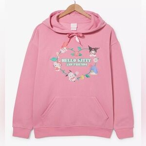 Pink Hello Kitty and Friends Hoodie